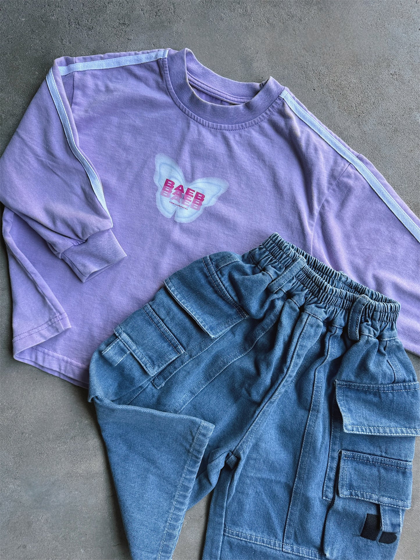 Signature Long Sleeve Tee - Washed Lilac