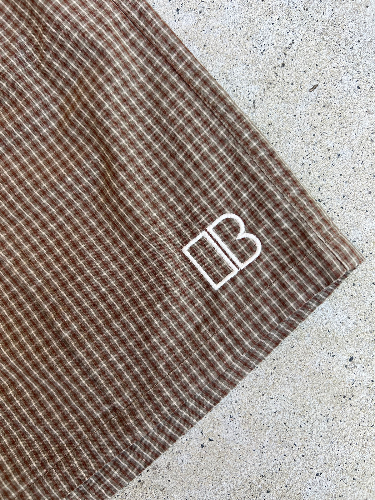 SAMPLE - Plaid Jorts