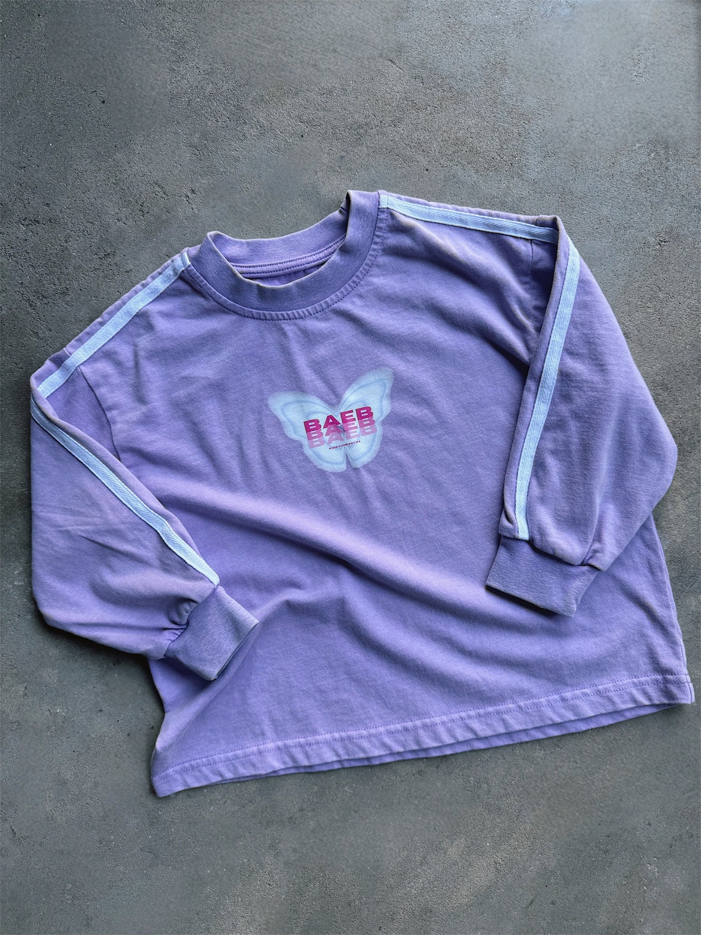 Signature Long Sleeve Tee - Washed Lilac