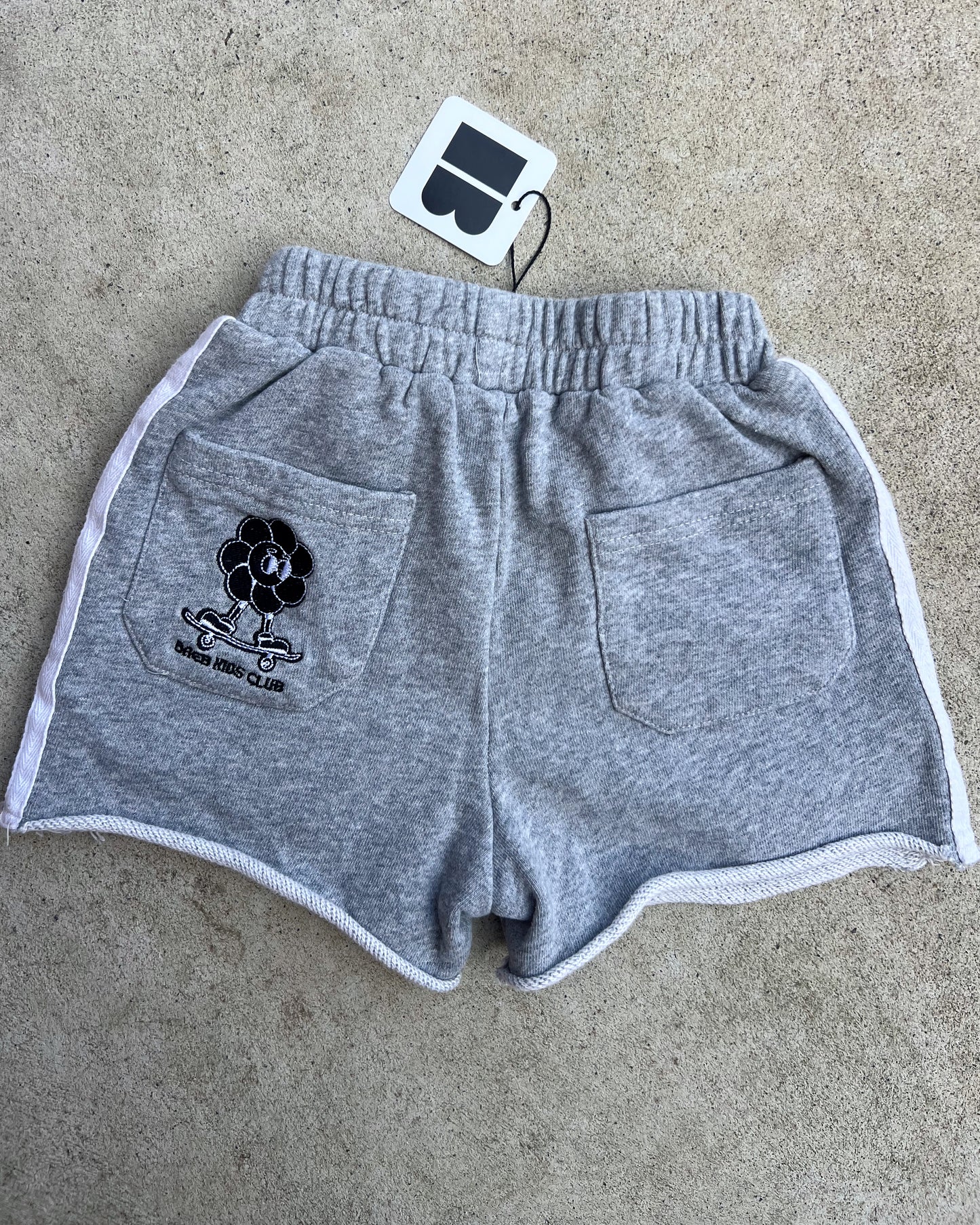 SAMPLE: Embroidered Racer Shorts