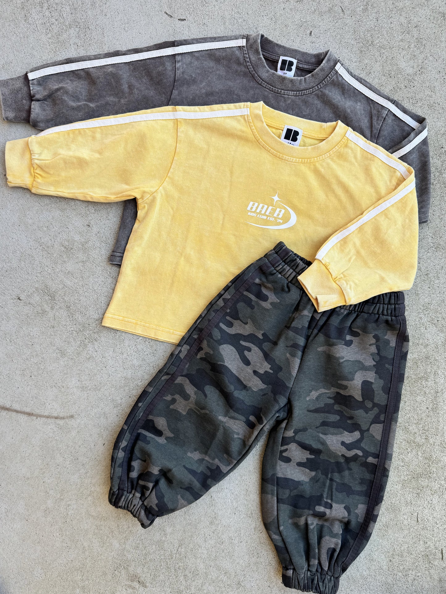 Signature Long Sleeve - Washed Yellow