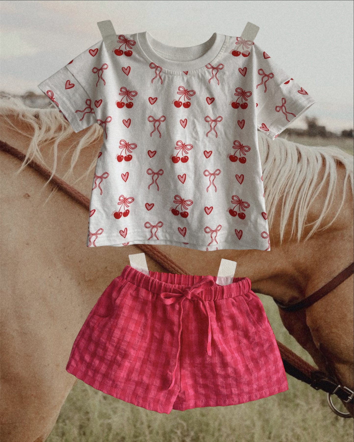 HONEY Gingham Shorts