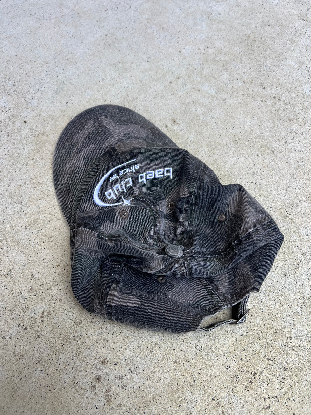 SAMPLE - Camo Club Hat
