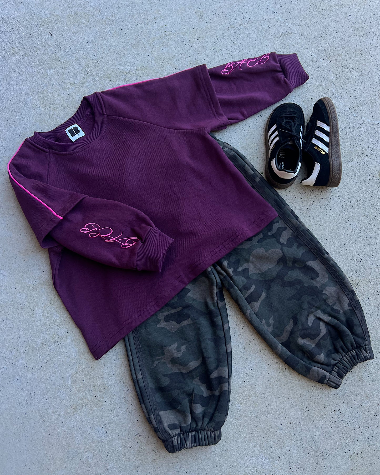 Double Layer Pullover in Plum-Grape {Special Edition}