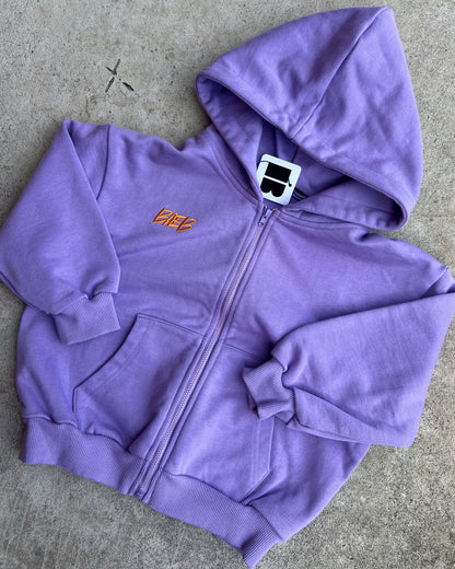 SAMPLE: Lilac French Terry Zip Hoodie