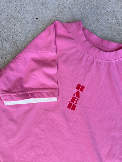 SAMPLE - Double Layer Tee (pink)