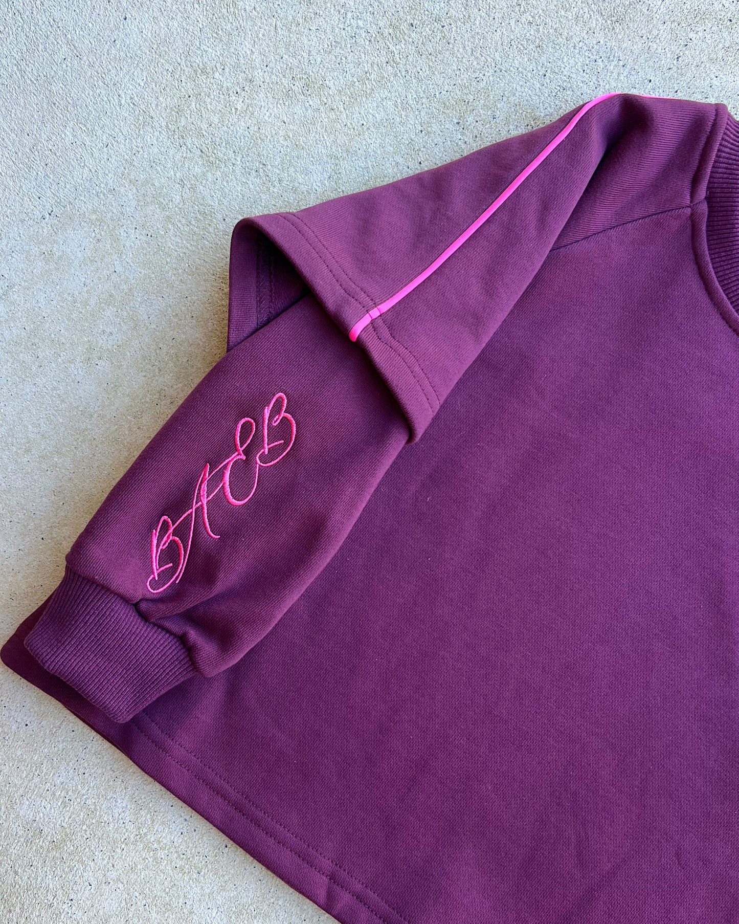 Double Layer Pullover in Plum-Grape {Special Edition}