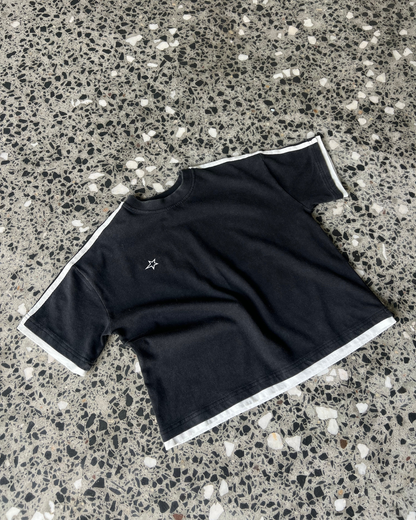The Core Star Tee ★ Washed Black (Pre-Order)