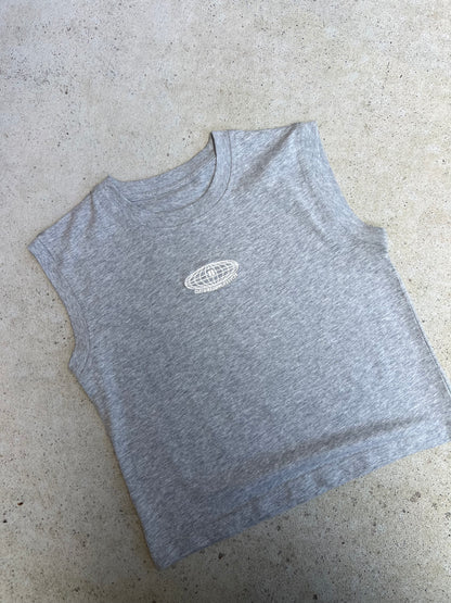 SAMPLE - Singlet (grey marle)