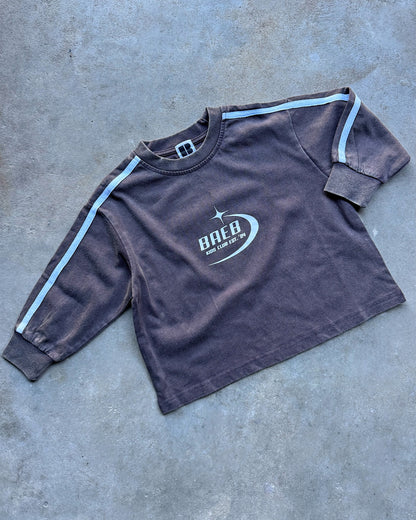 Signature Long Sleeve Tee - Washed Vintage Brown