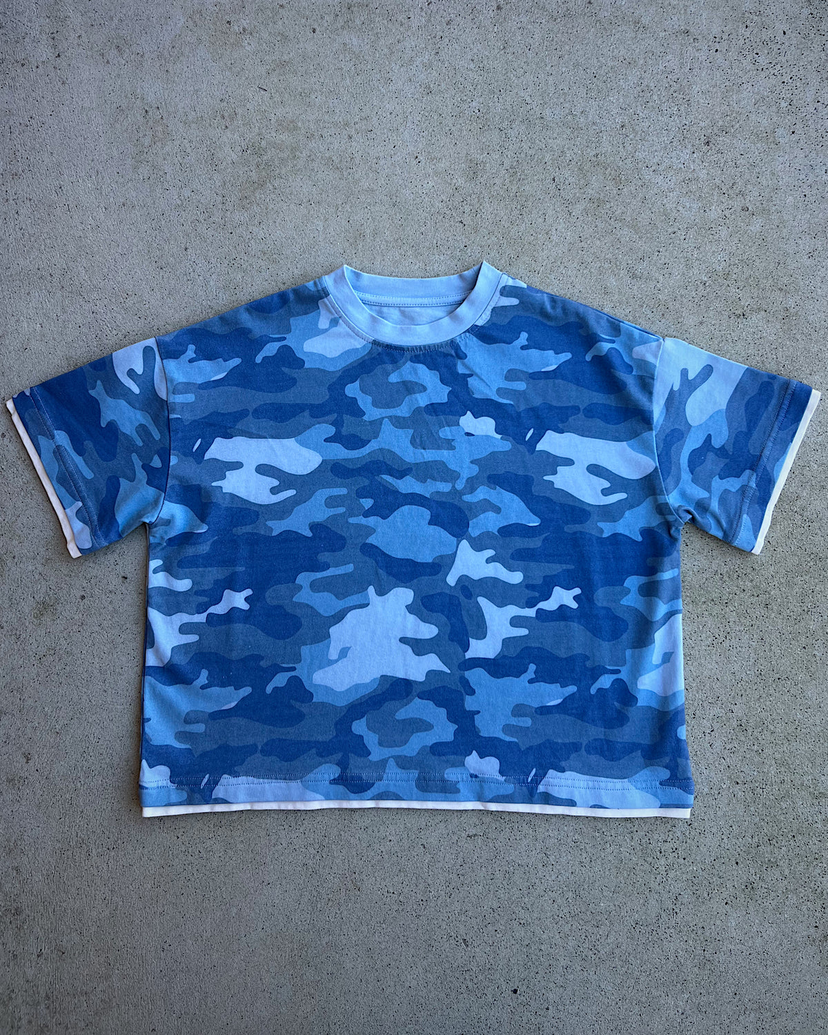 The Everyday Tee ★ Blue Camo (Pre-Order)