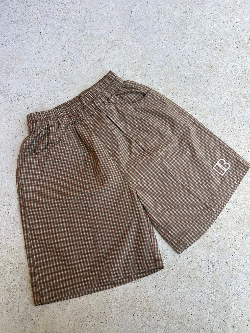 SAMPLE - Plaid Jorts – BAEB