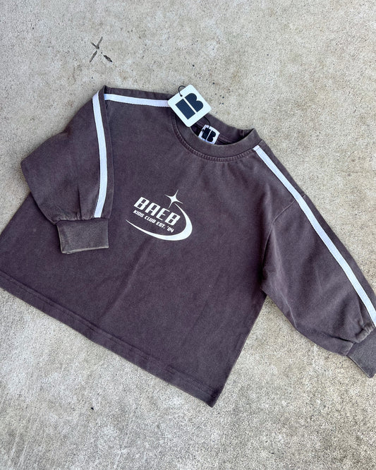 SAMPLE: Brown Washed Long Sleeve