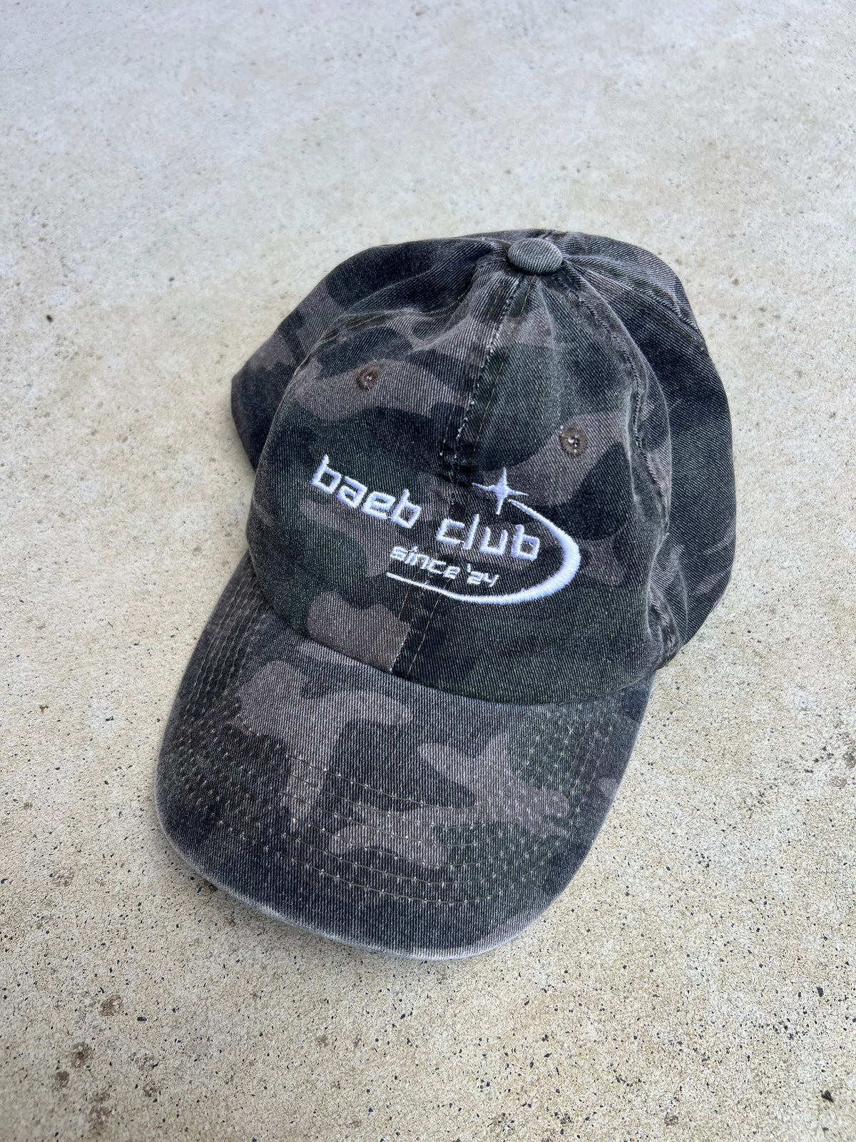 SAMPLE - Camo Club Hat
