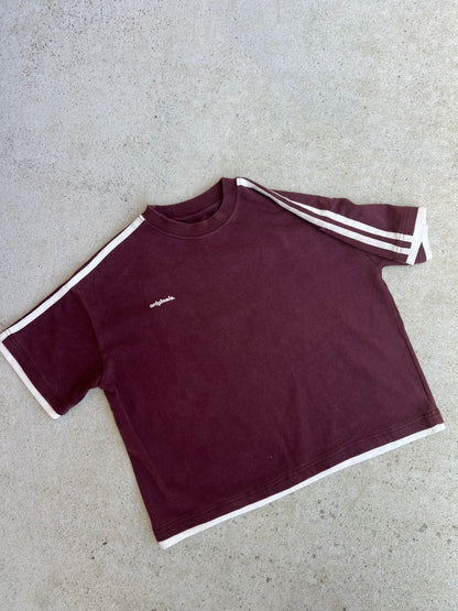 SAMPLE - Washed Tee (rich choc)