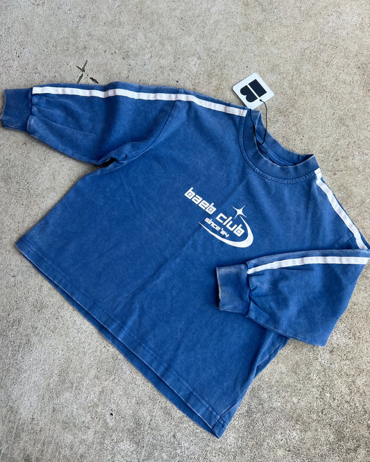 SAMPLE: Washed Blue Long Sleeve