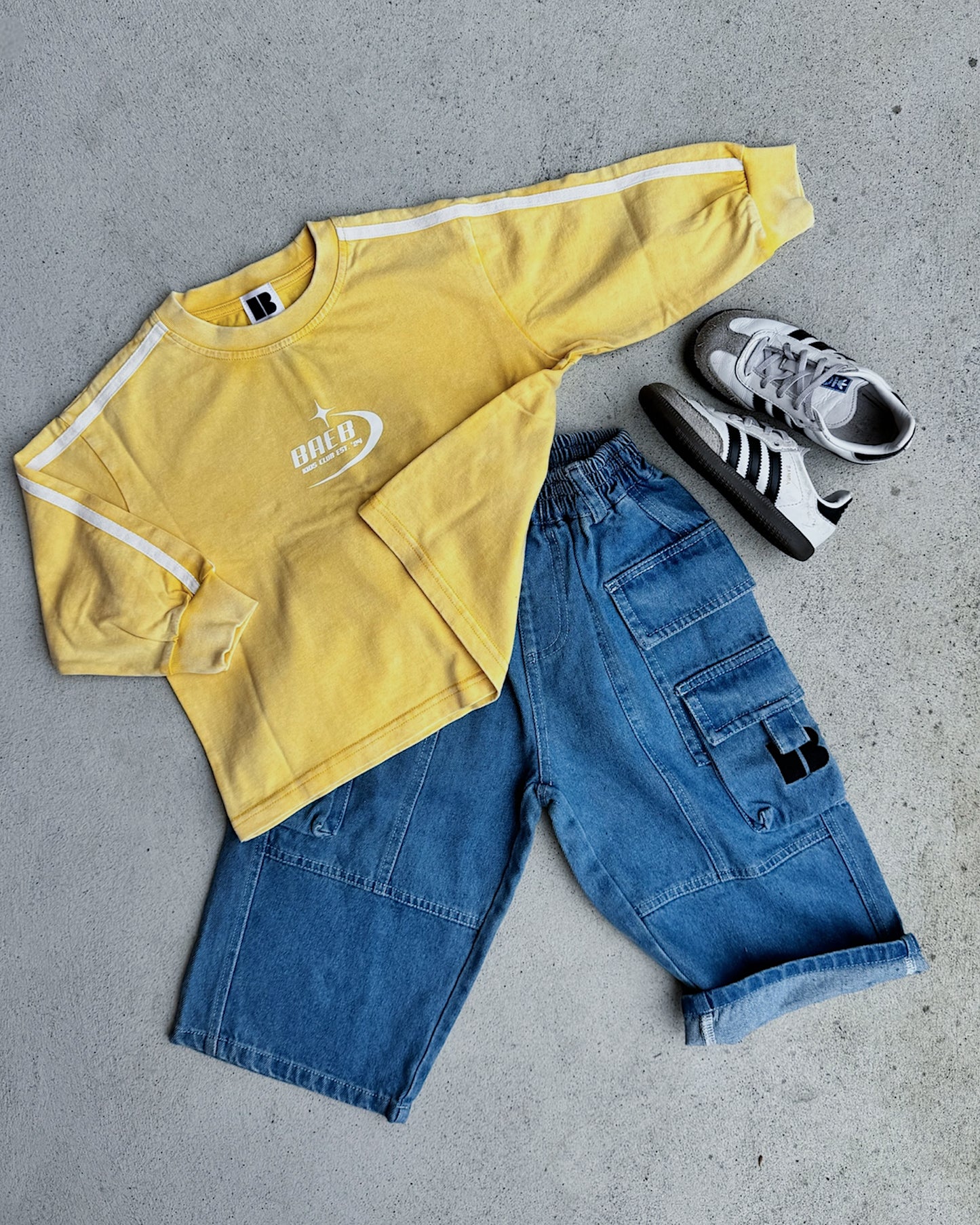 Signature Long Sleeve - Washed Yellow