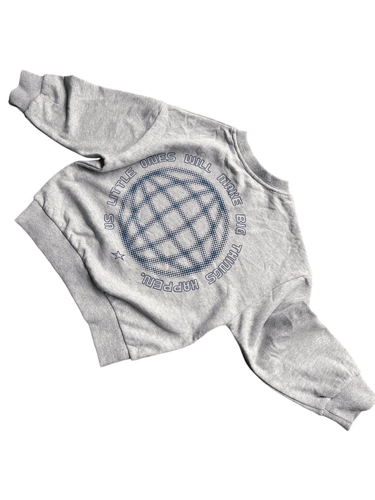 Everyday Crew Sweater - Marle Grey (Pre-Order)