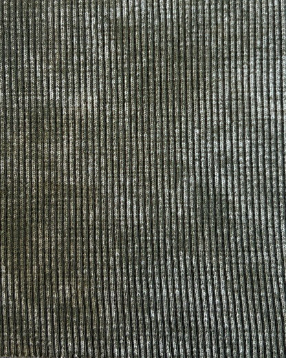 Ribbed Cotton Jorts ★ Washed Olive (Pre-Order)