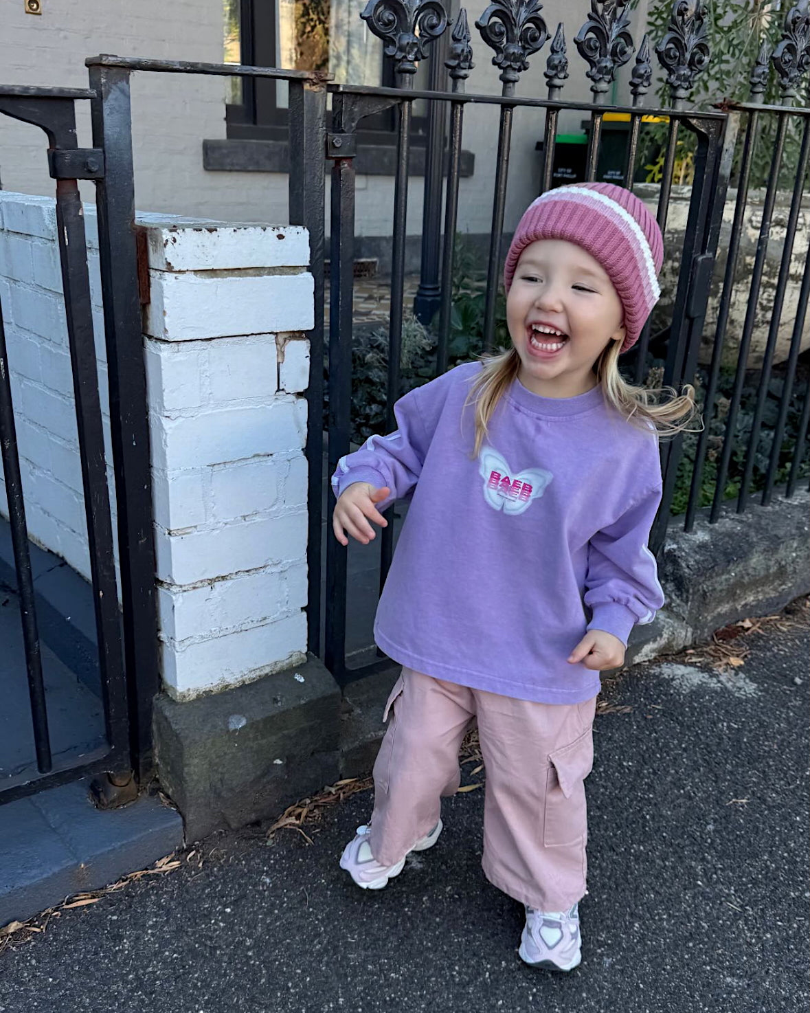 Signature Long Sleeve Tee - Washed Lilac