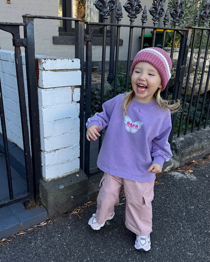 Signature Long Sleeve Tee - Washed Lilac