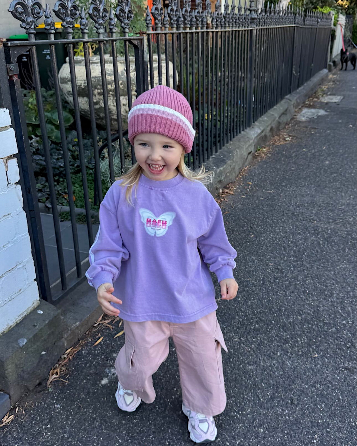 Signature Long Sleeve Tee - Washed Lilac