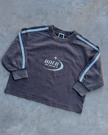 Signature Long Sleeve Tee - Washed Vintage Brown