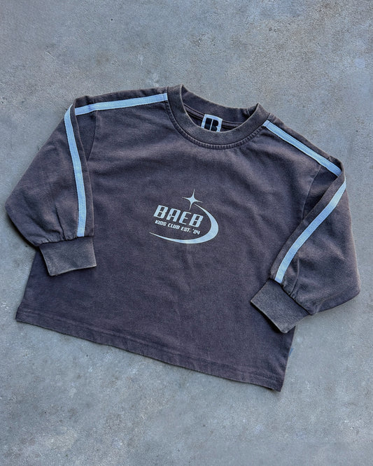 Signature Long Sleeve Tee - Washed Vintage Brown