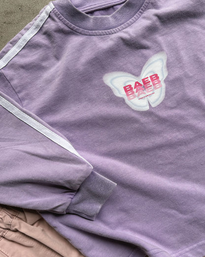 Signature Long Sleeve Tee - Washed Lilac