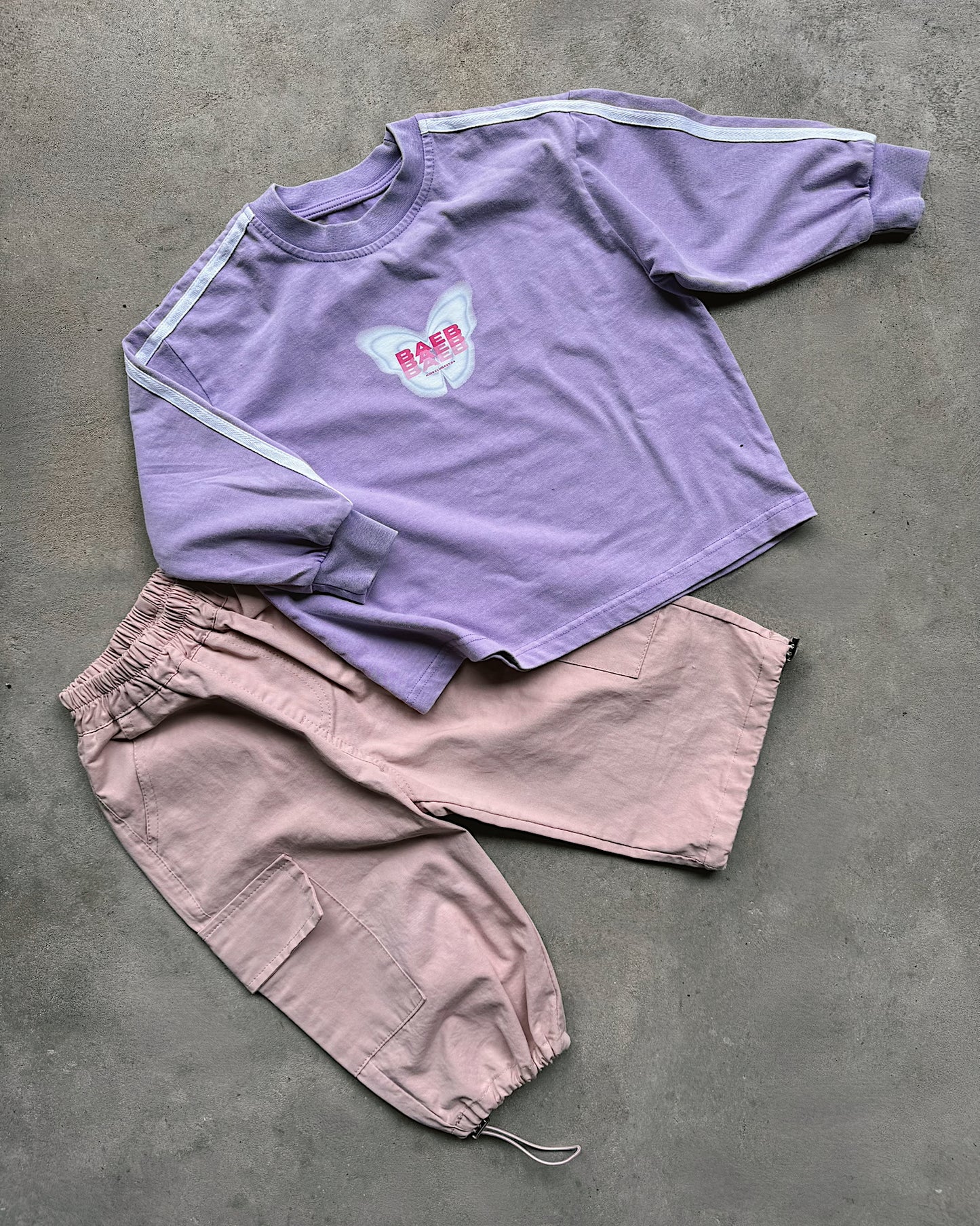 Signature Long Sleeve Tee - Washed Lilac